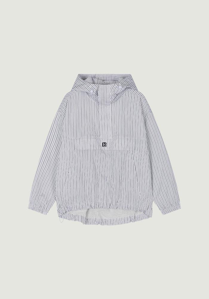 ELIO STRIPE ANORAK JUMPER [2COLORS]