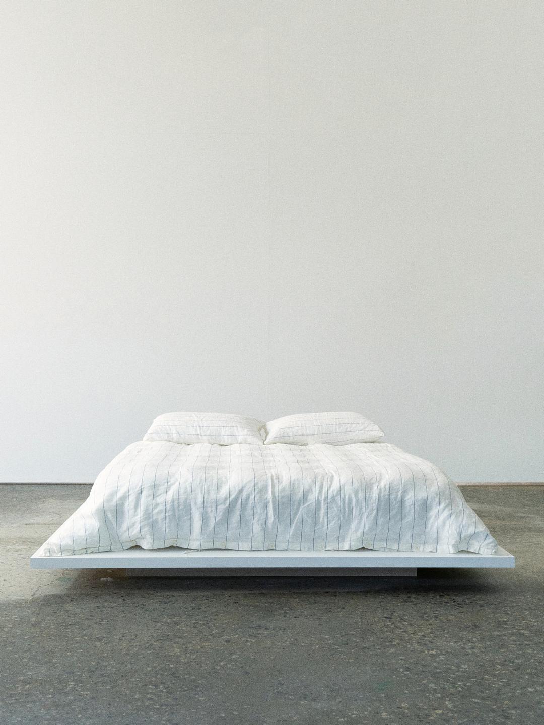 French linen in Blue Depths