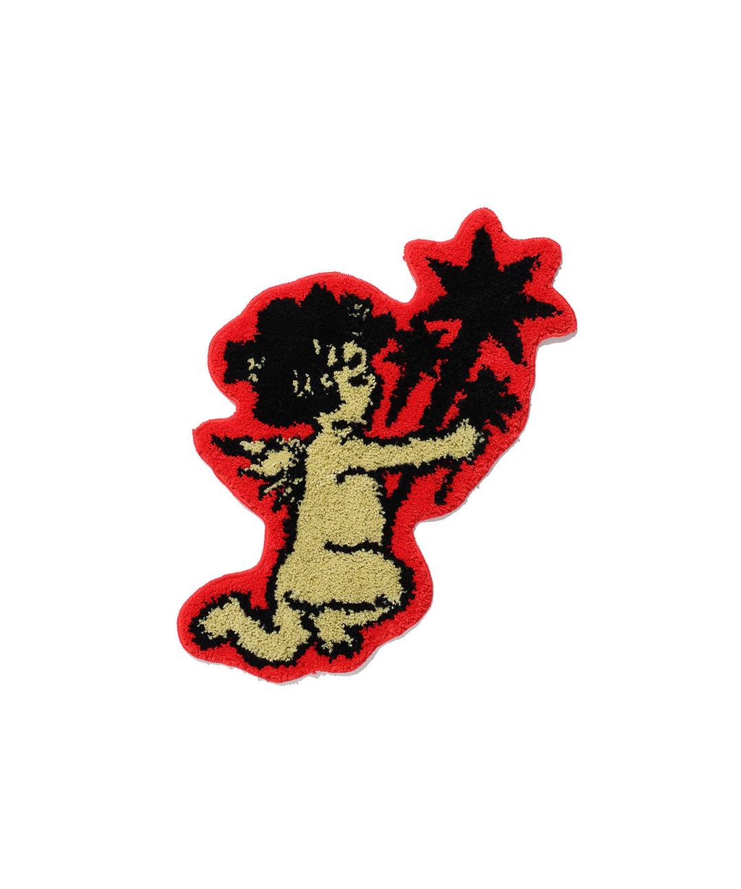 3star angel rug mat[red]