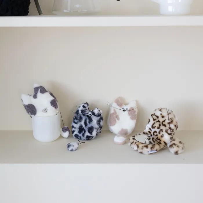 손거울 뚱냥이 Key Ring