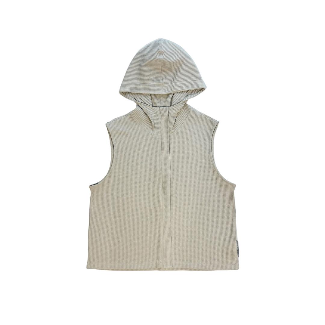 24-001 WAFFLE VEST (BEIGE)