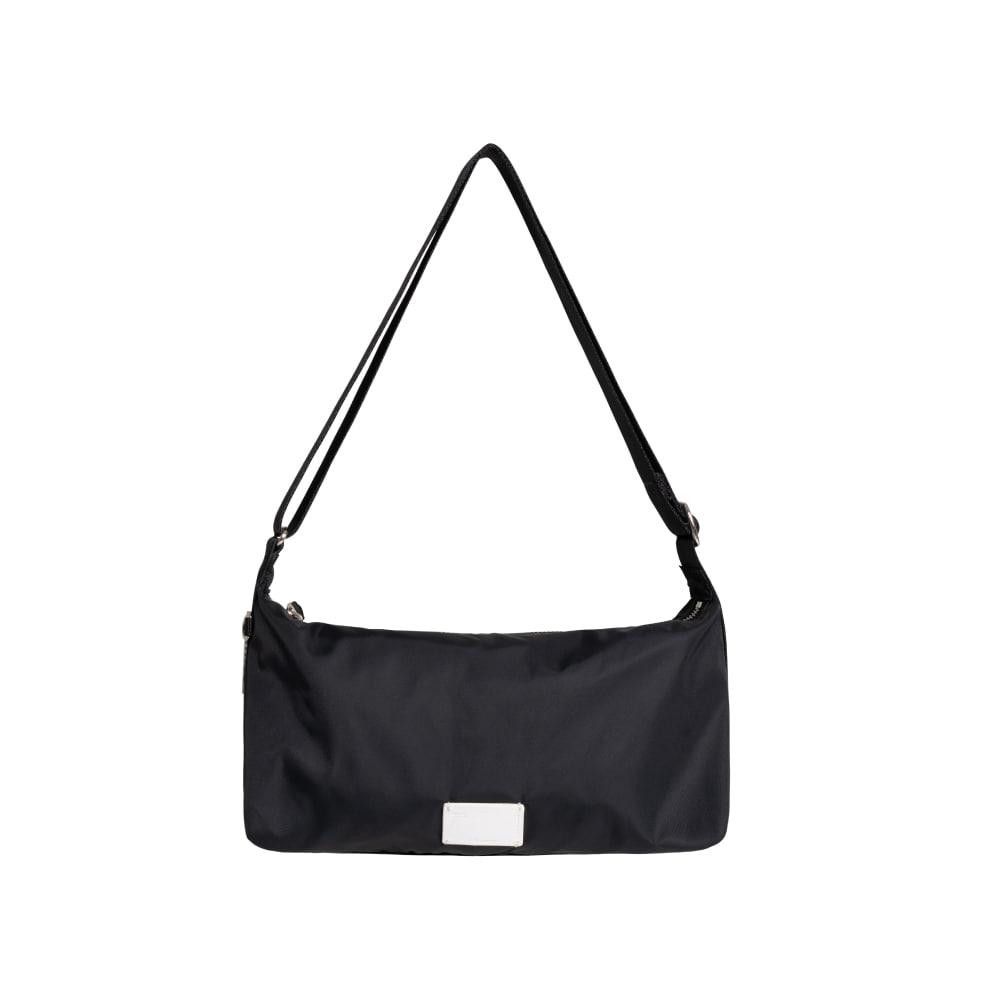 [23PS]MINI HOBO BAG - BLACK
