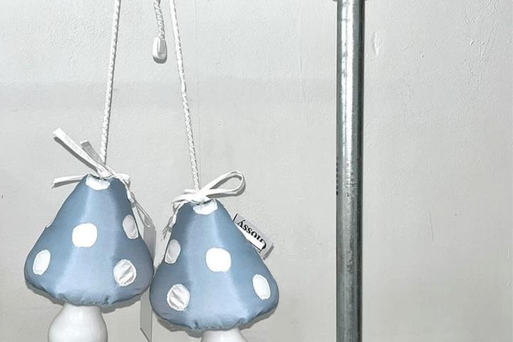 Mushroom lamp 머쉬룸 무드등 조명(블루)