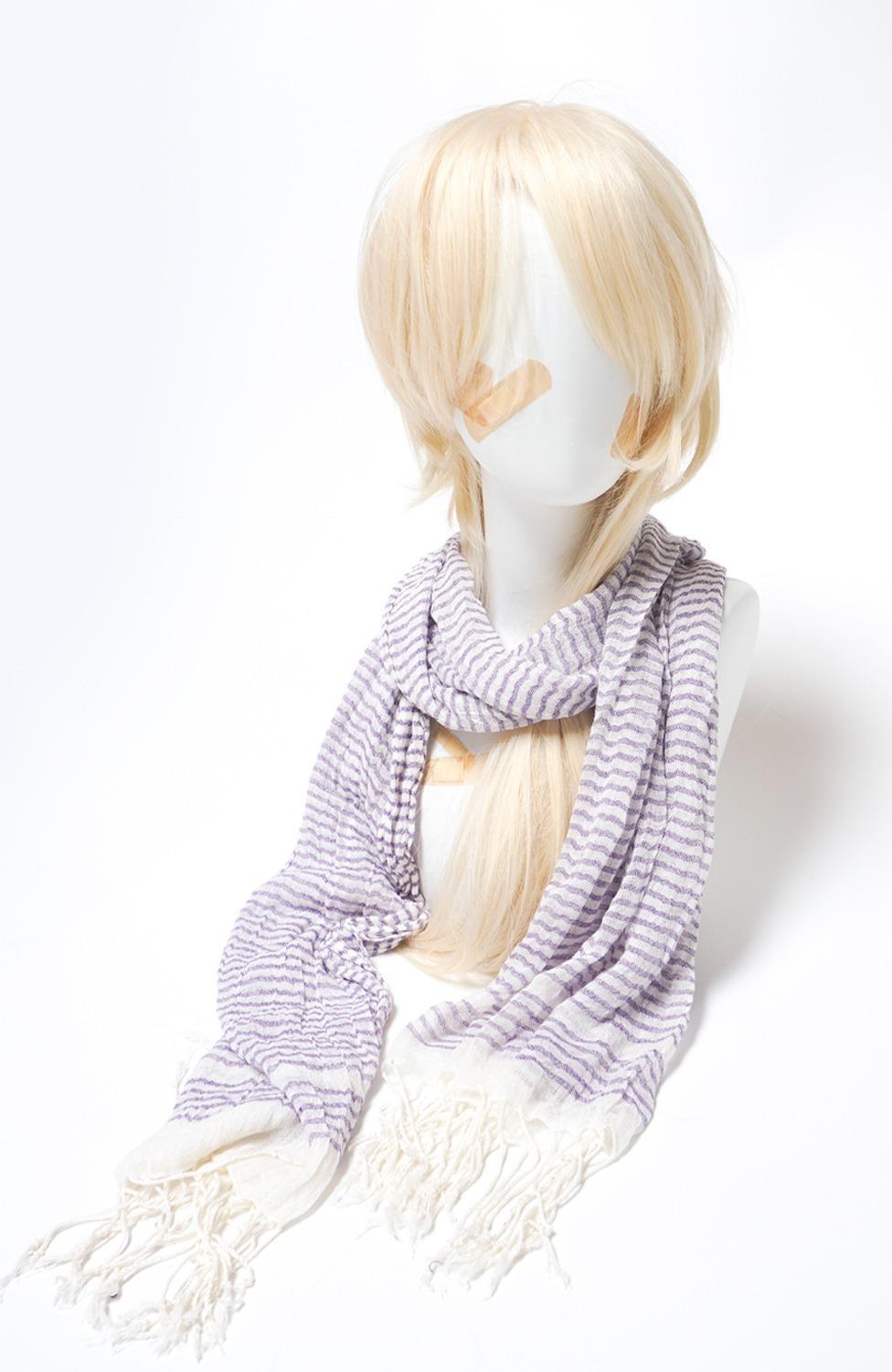 Vintage Violet Stripe Muffler
