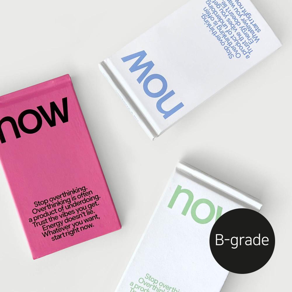 (B-grade) now diary 나우 다이어리 핸디 휴대용 만년형 플래너 스케줄러