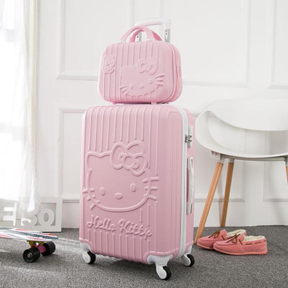 헬로키티 여행용 캐리어 20인치 24인치 키티 기내용 캐리어