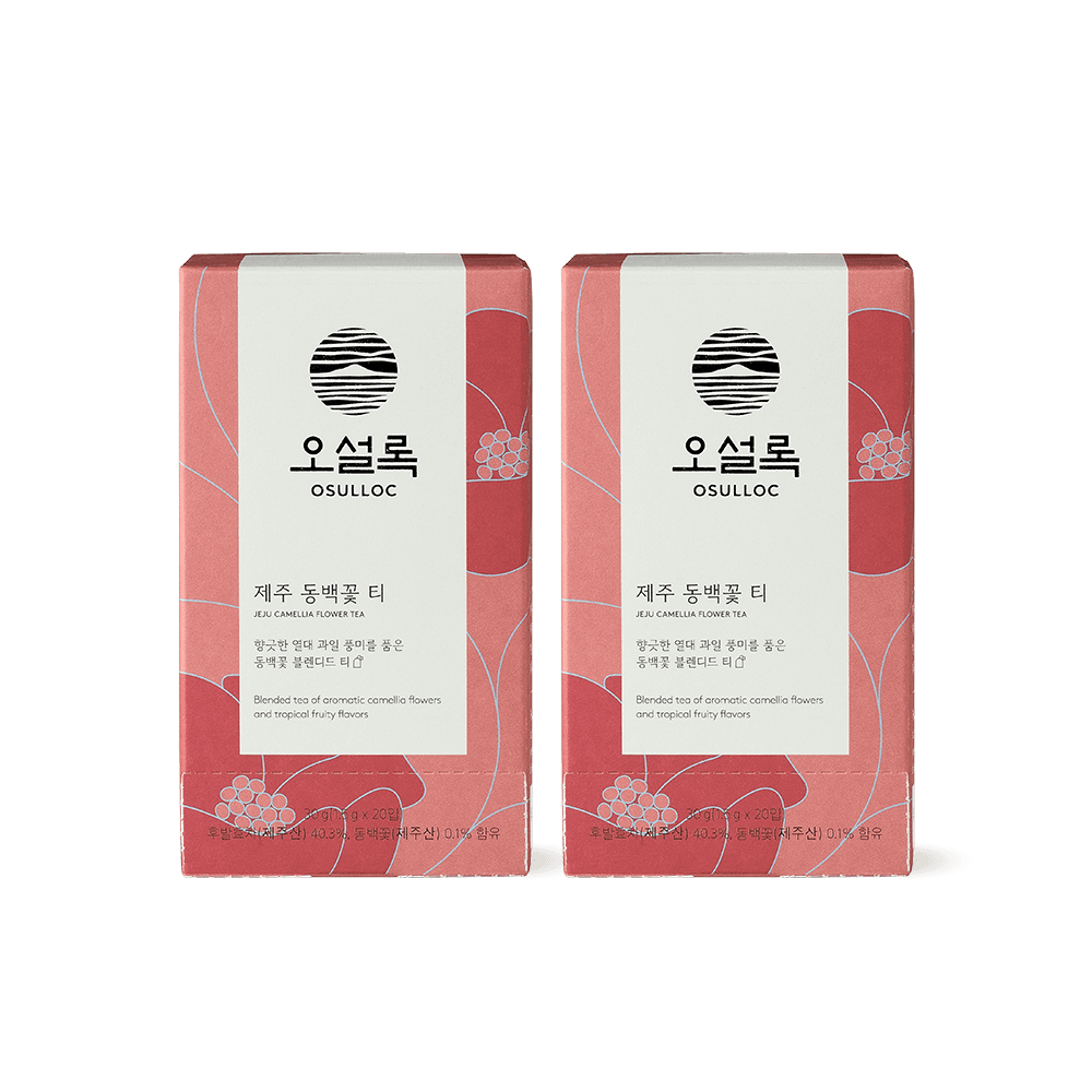 [1+1] 제주 동백꽃 티 40입