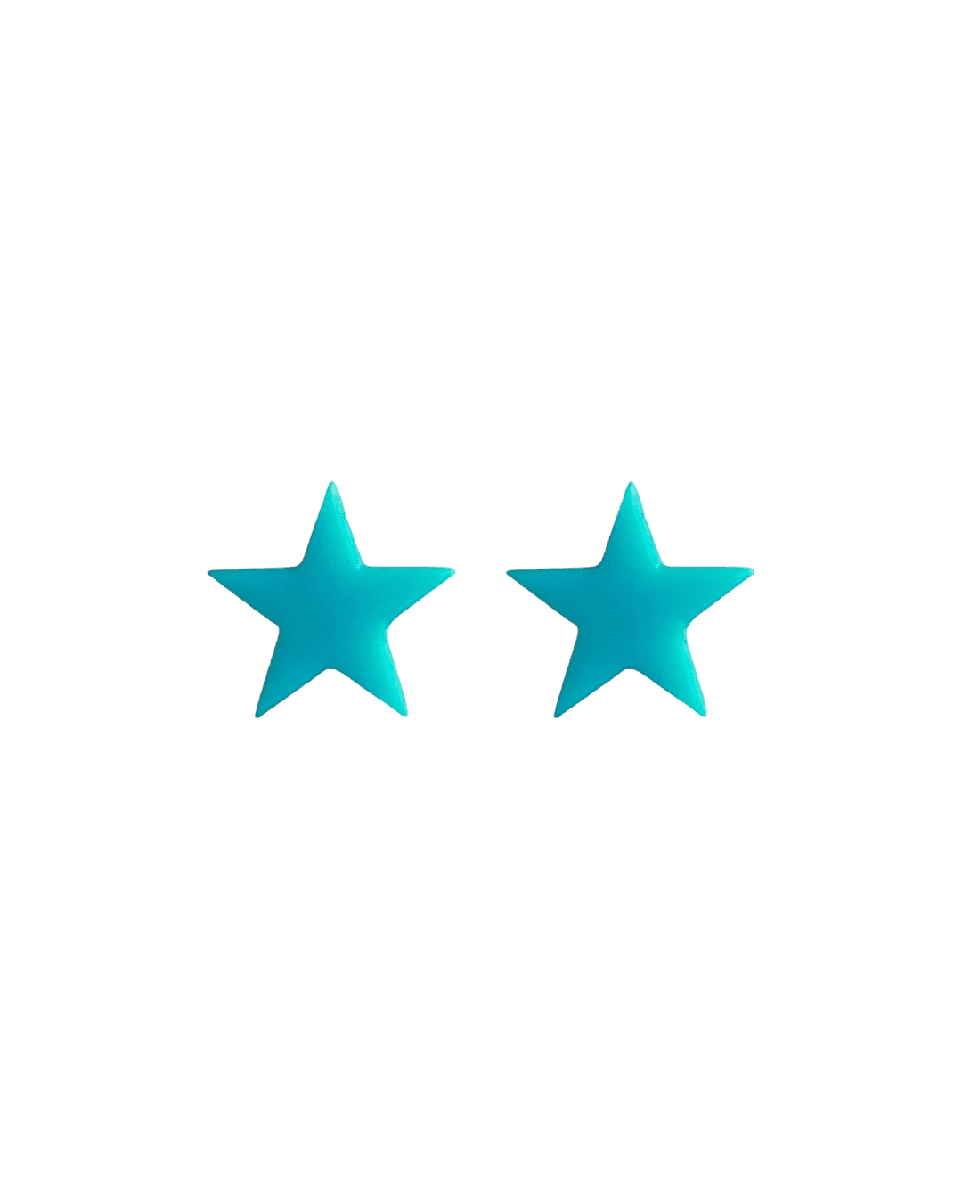 Emerald Pop Star Earrings