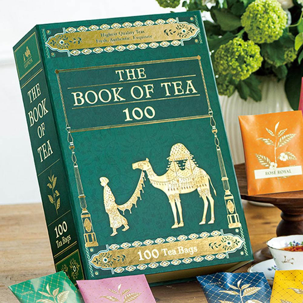 일본 루피시아 북오브티 100 티백100개입 LUPICIA THE BOOK OF TEA 2023 [원산지:일본]
