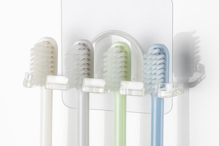 밀착패드 칫솔걸이 4인용 홀더 거치대