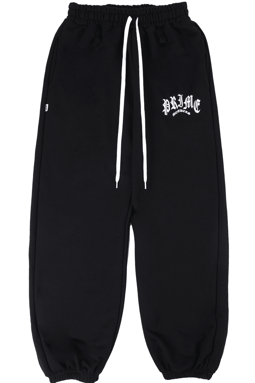 Prime Logo Wide Joggers Black