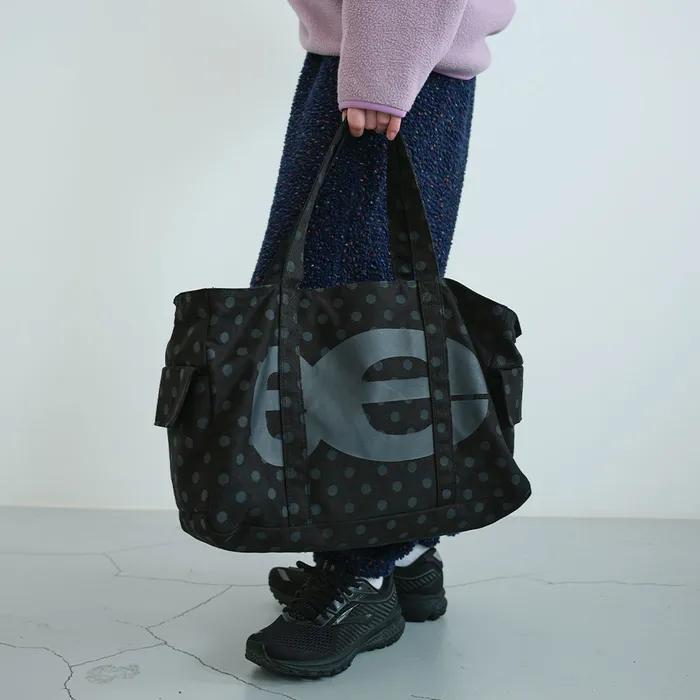 스퀘어 숄더 백 (Black)