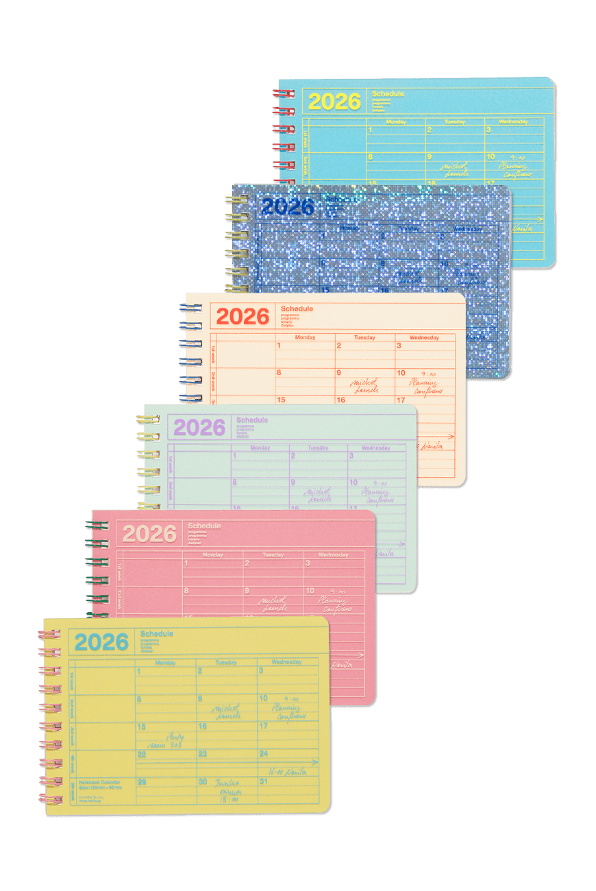 캘린더 노트 2026 Notebook Calendar XS - B7