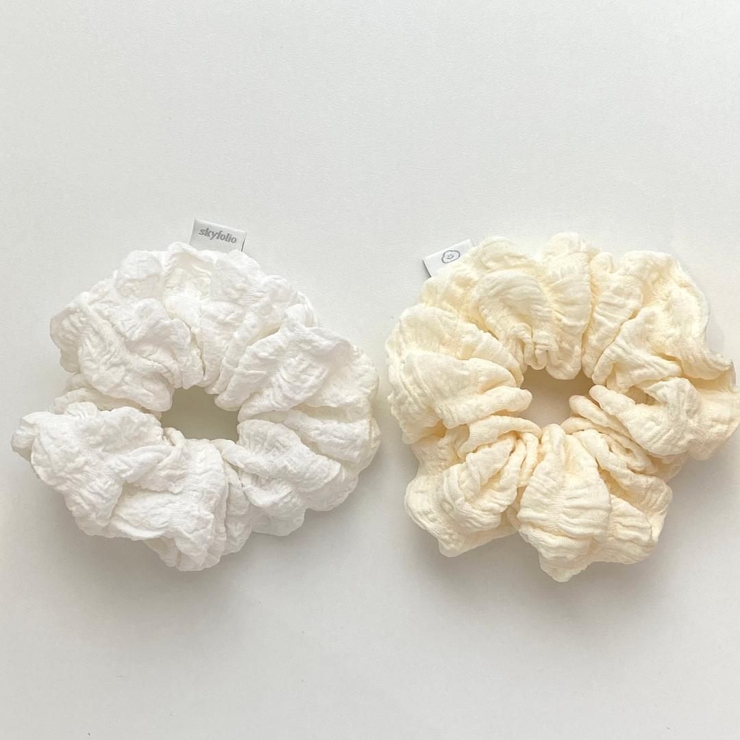 포근한 구름 스크런치 2종