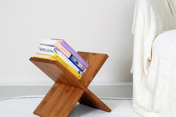 DIY 브라우니 미니 책꽂이 X협탁