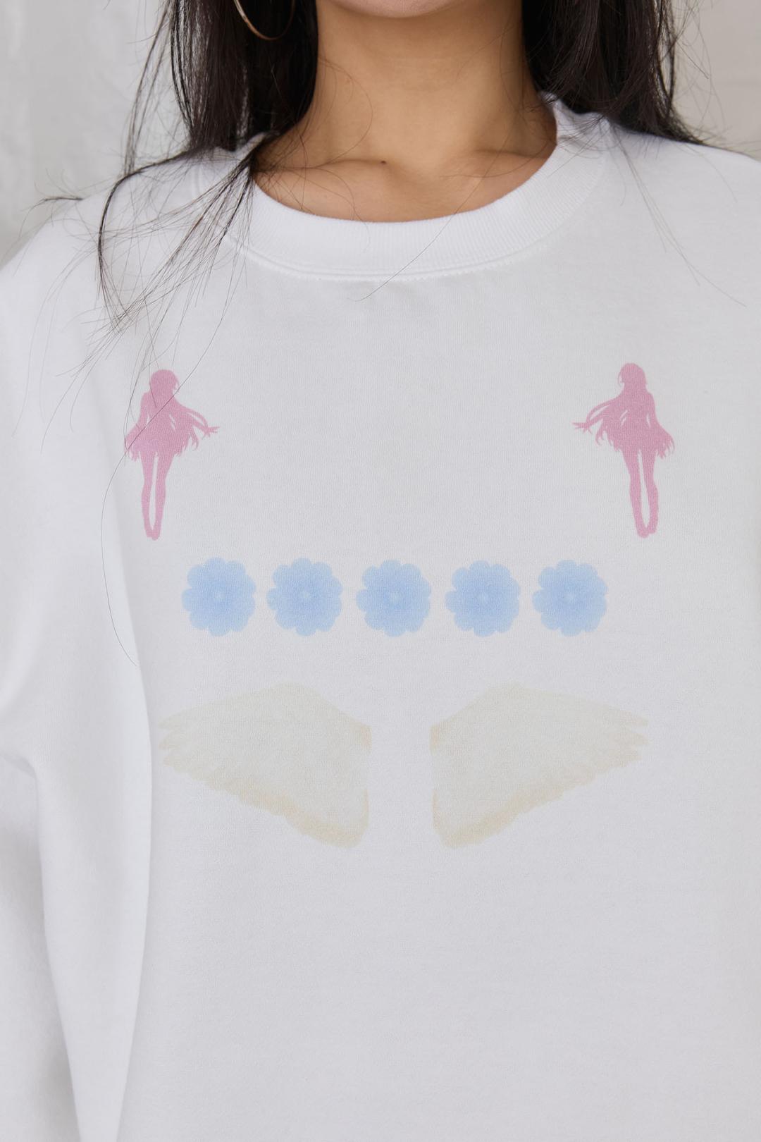 unreal angel sweatshirt_white (10/31 출고 예정)