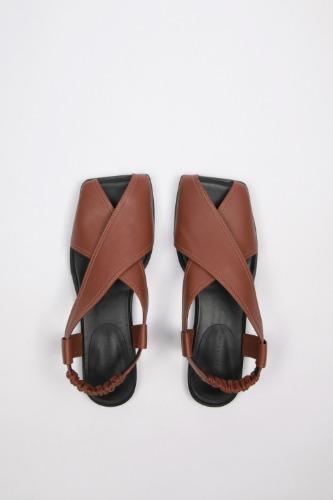 Camille Sandals Leather Brown