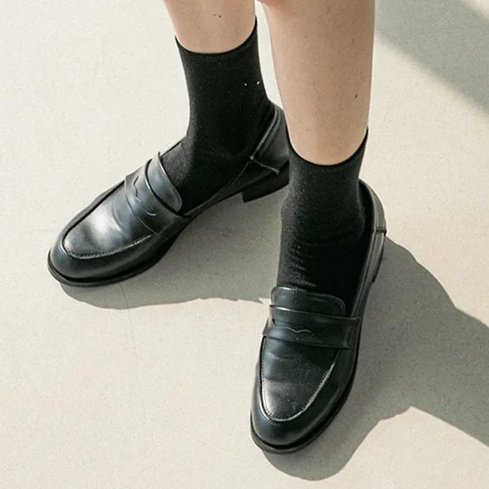 [19차재입고][주문폭주] Classic 클래식 데일리 드뮤어 페니 로퍼 4color (3.5cm)