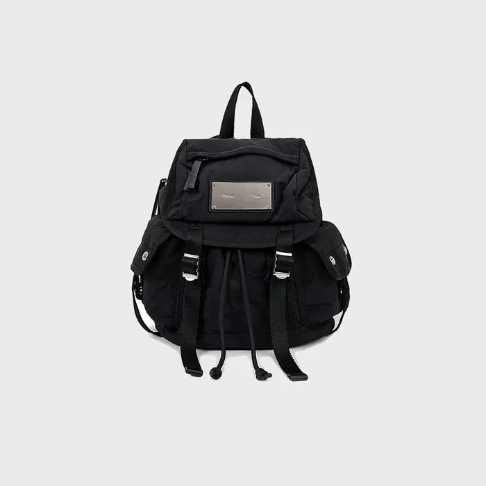 POCKET UTILITY SMALL BACK PACK IN BLACK