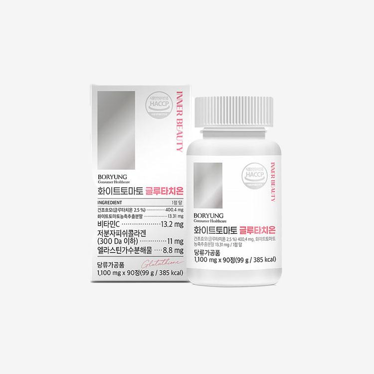 화이트토마토 글루타치온 1,100mg x 90정