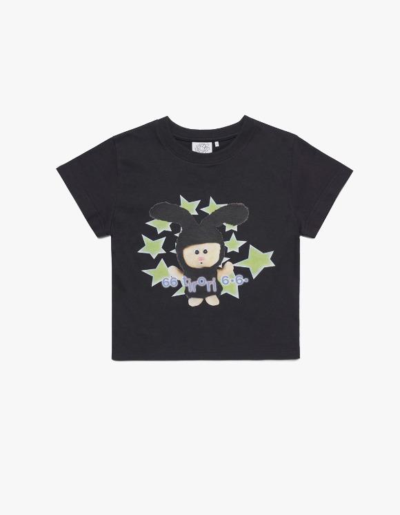 산적 토끼 티 S/S Tee - Charcoal