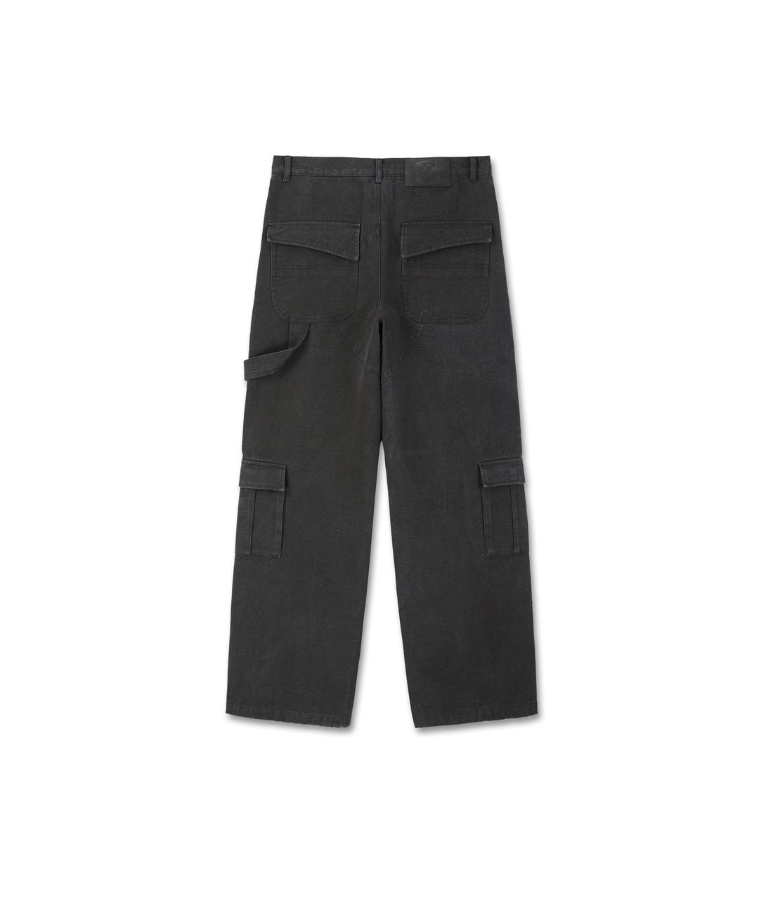 Oblique Pocket Wide Cargo Pants