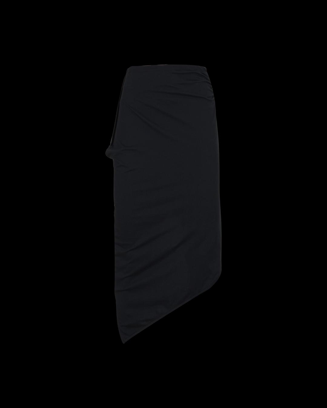 코스트 퍼 킬로 백 슬릿 져지 스커트 블랙 CK24SWSK01BK | 카시나 KASINA