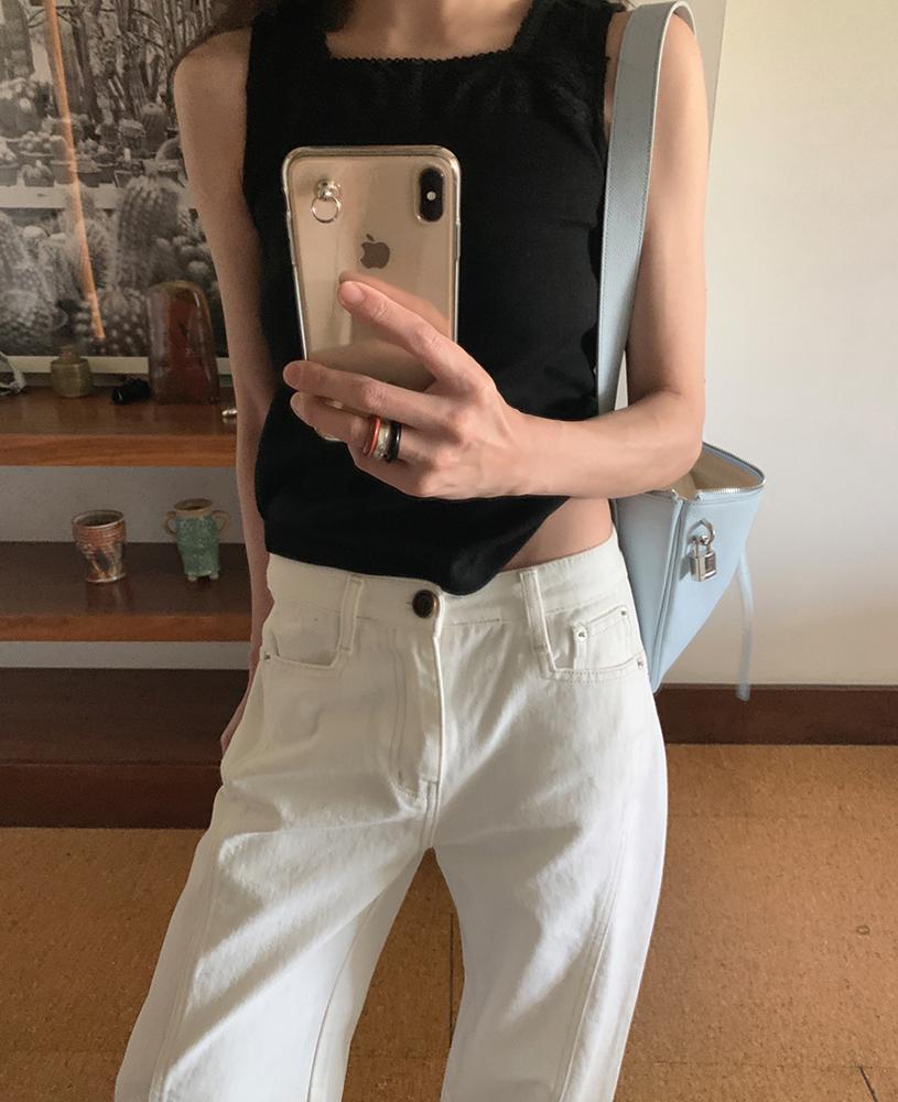 [Dearest] Weena Sleeveless (블랙)