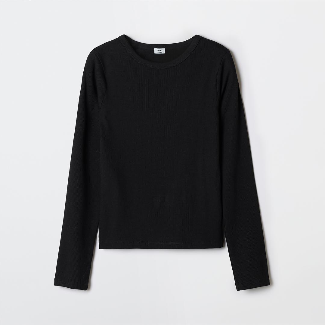 스파오 [코튼스판] 골지 긴팔티_SPLWG23G01