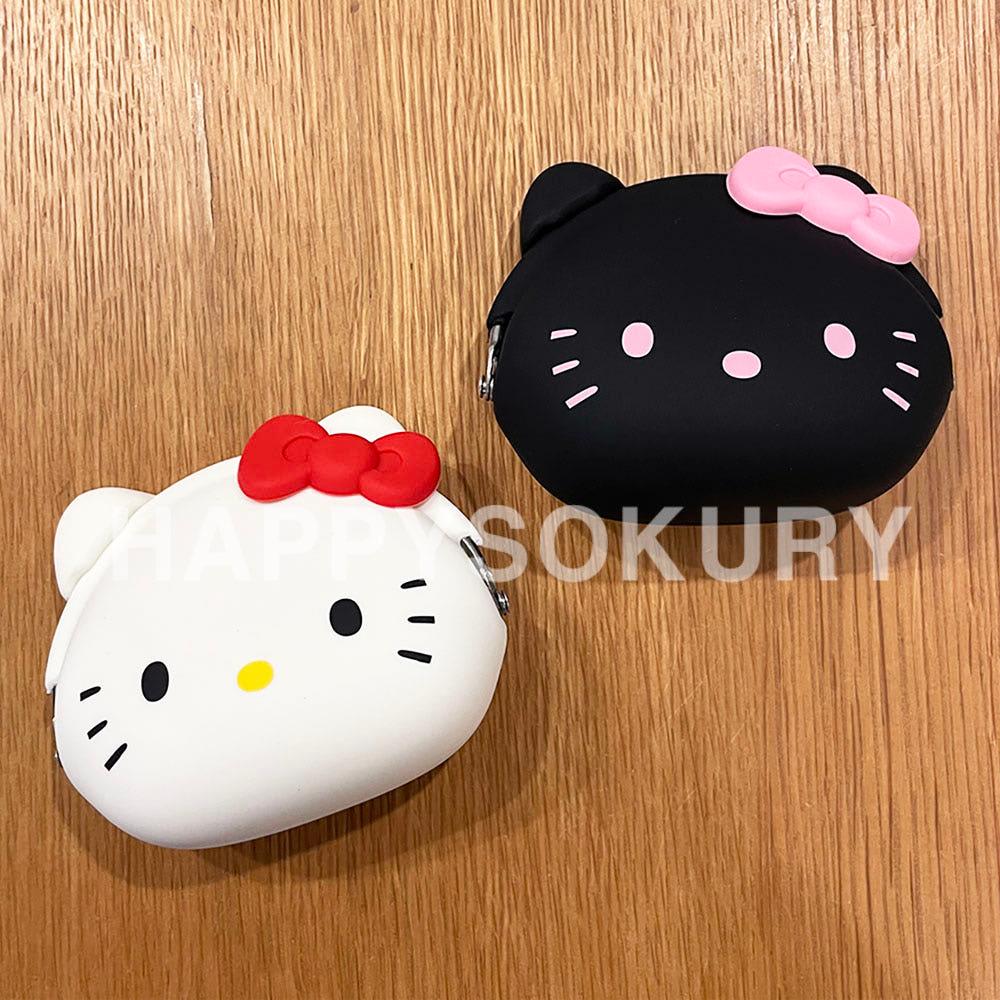 mimi POCHI HELLO KITTY 산리오 헬로키티 가마구치 파우치 블랙