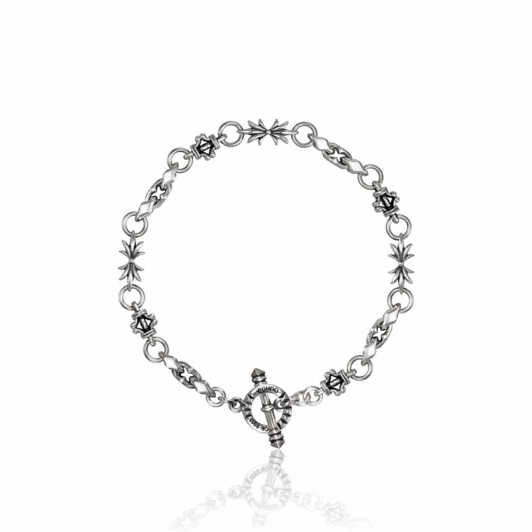 SRN. 22fs 03 SCUDO signature link bracelet [slim]