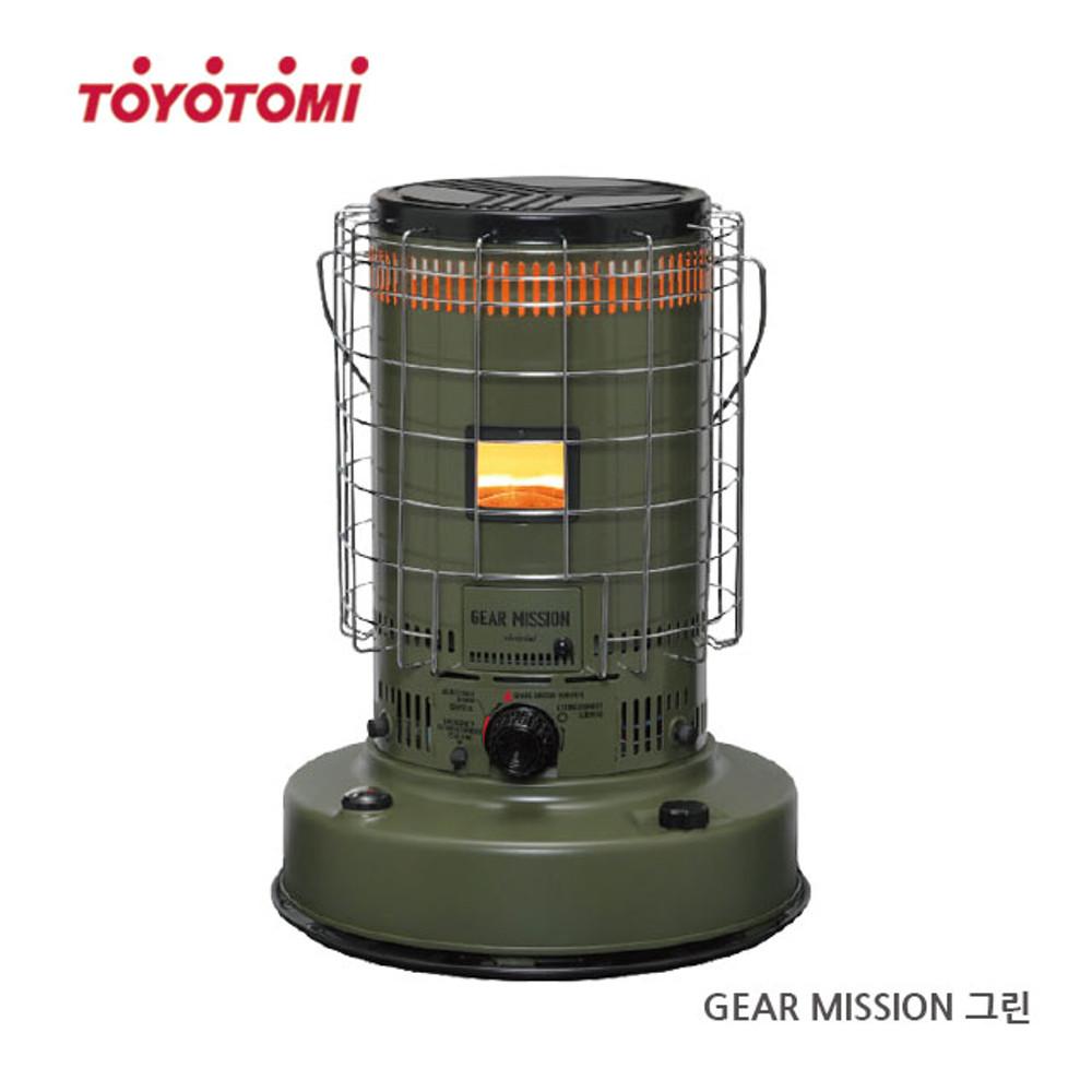 토요토미 GEAR MISSION 그린 [정식수입 / 심지식난로]