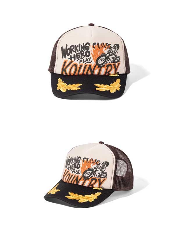 kapital 24ss moto kross kountry 매쉬 캡 모자 [스트릿 편집샵 람스]