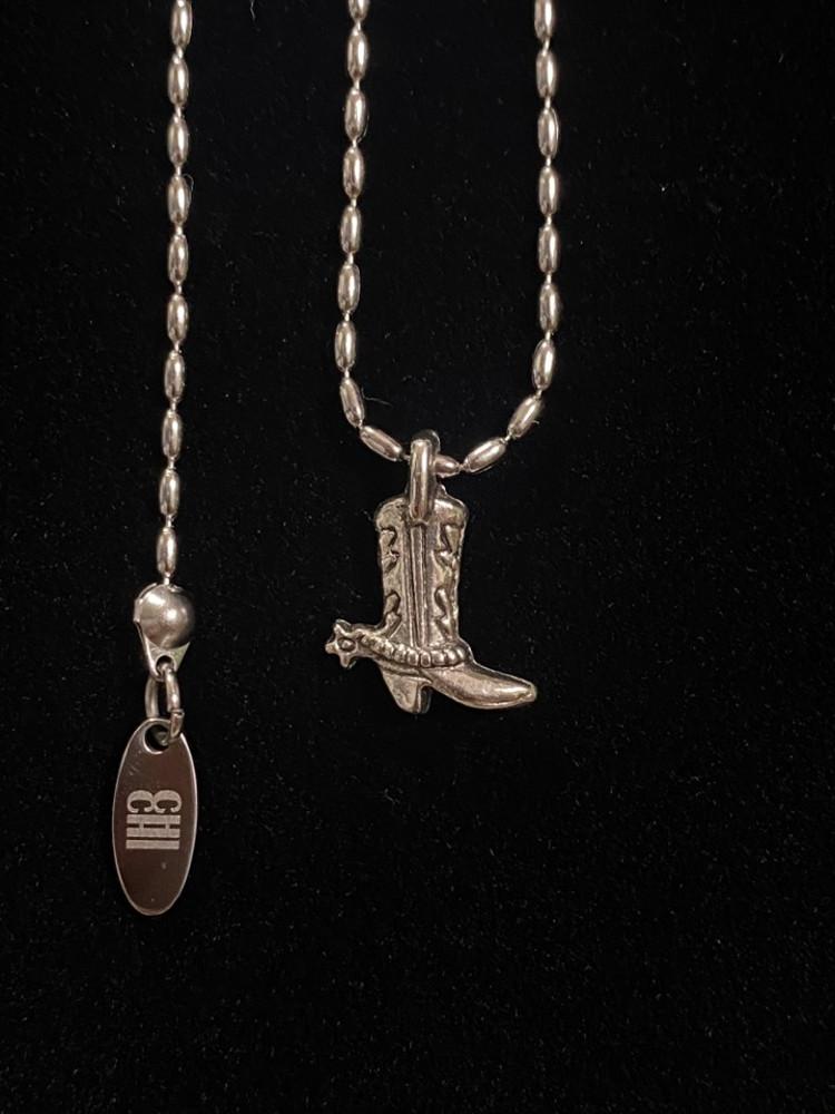 [치치포유] Western boots necklace