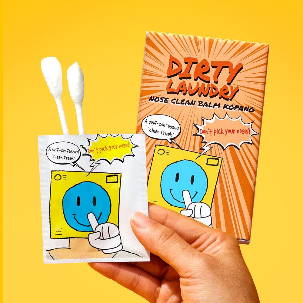 더티런드리 코팡 코밤면봉 1박스 5파우치 온가족 코막힘 코건조할때 코뚫는법 비염