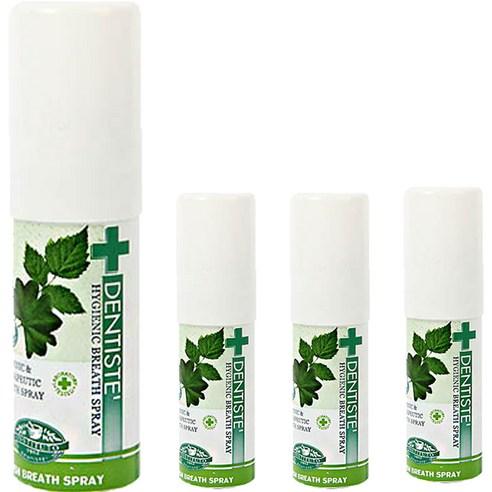덴티스테 브레스 구강스프레이, 15ml, 4개 - 구강스프레이 | 쿠팡