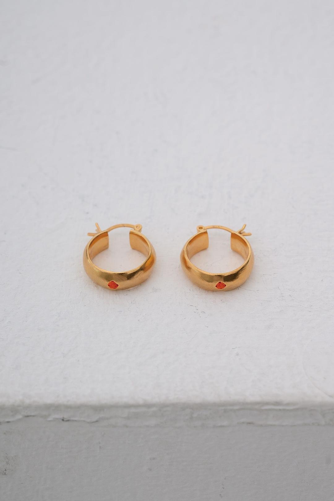 ESSENTIAL BOLD HOOPS [GOLD]