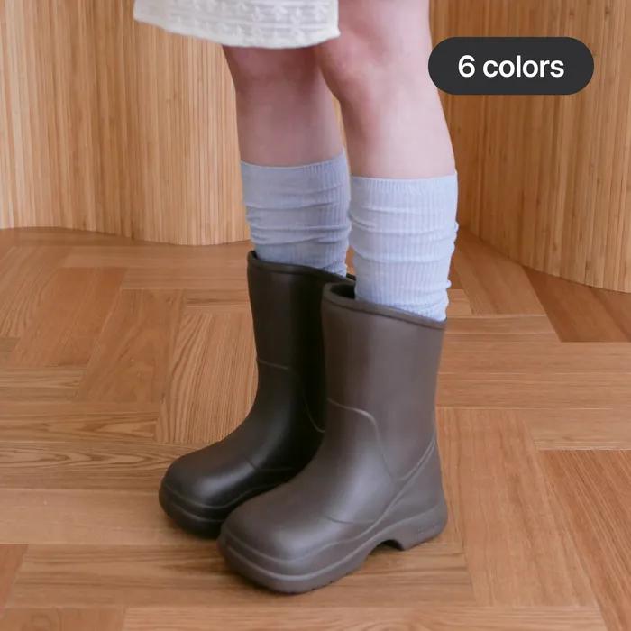 light rib high socks (6colors)