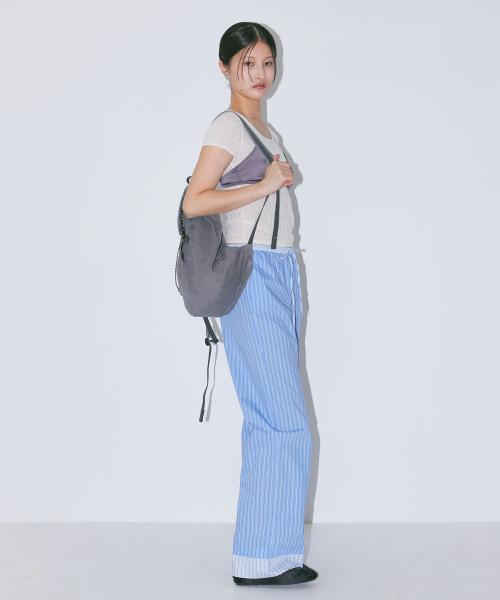 vintage washing backpack (DG)