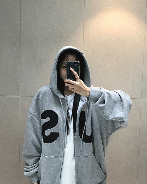 [unisex] 어스 투웨이 후드집업