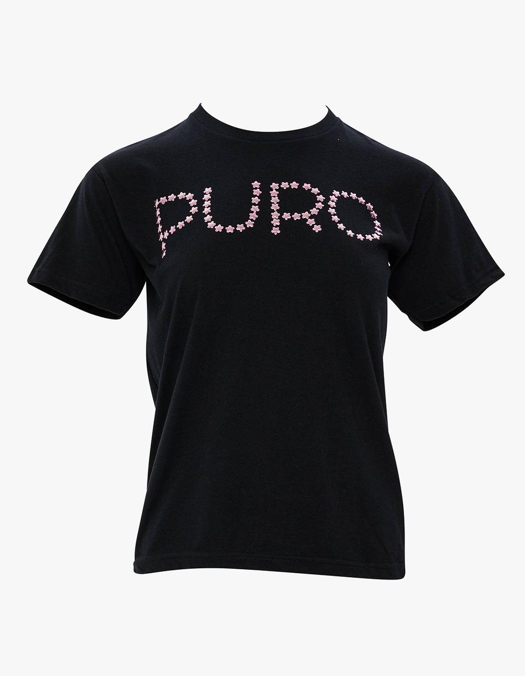 Puro Baby Star Tee - Black