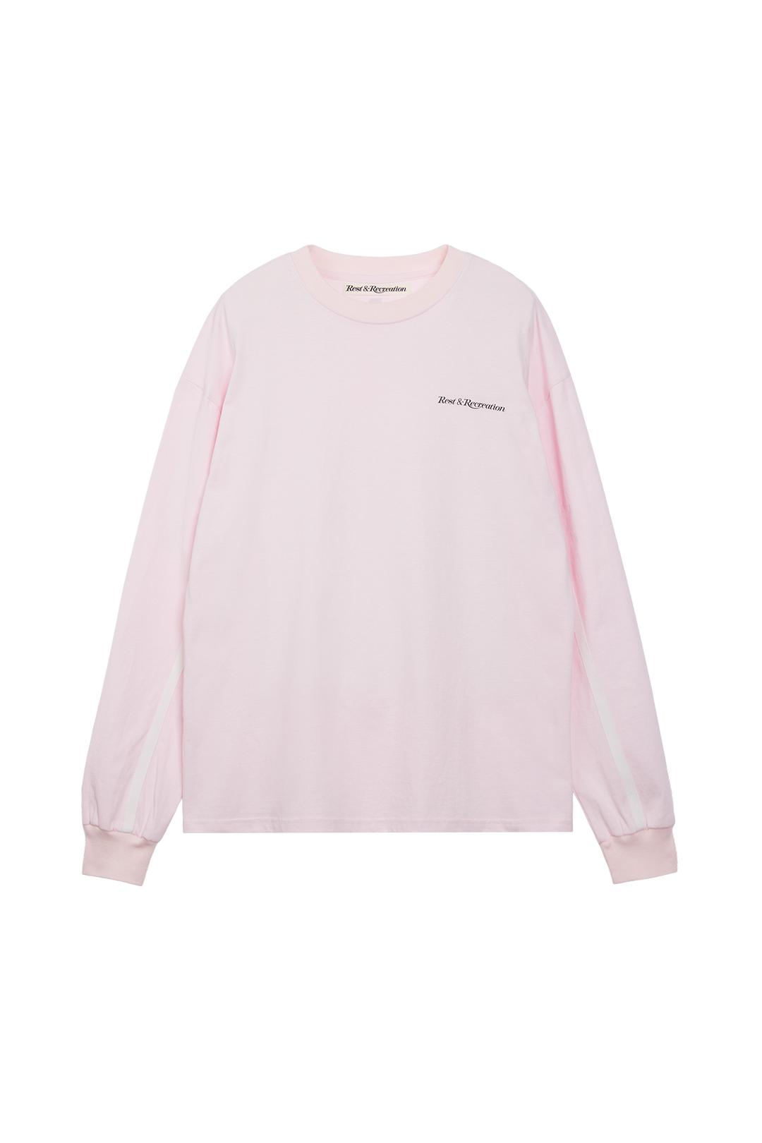 TAPE COLORATION LONG SLEEVE - PINK