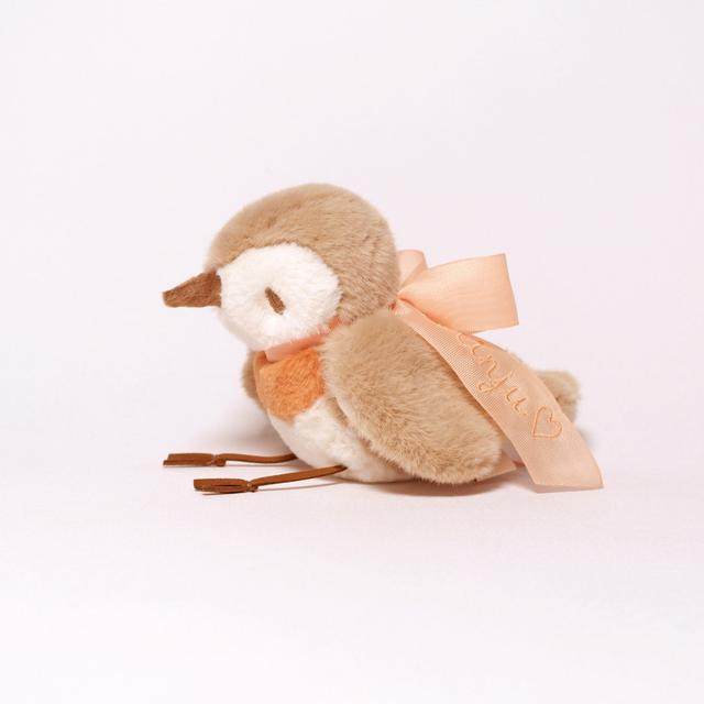 리틀램스토리 로빈버드 새 키링 인형 (이름 이니셜 자수)