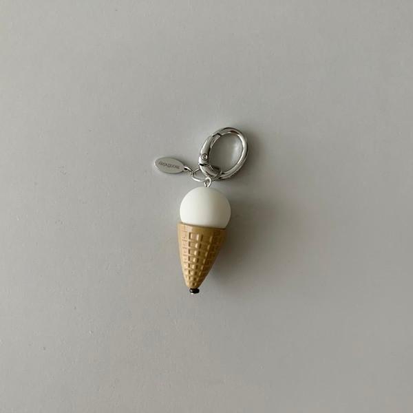 Soft Ice Cream Keyring