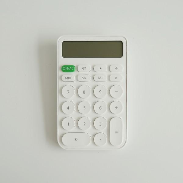 화이트 전자계산기