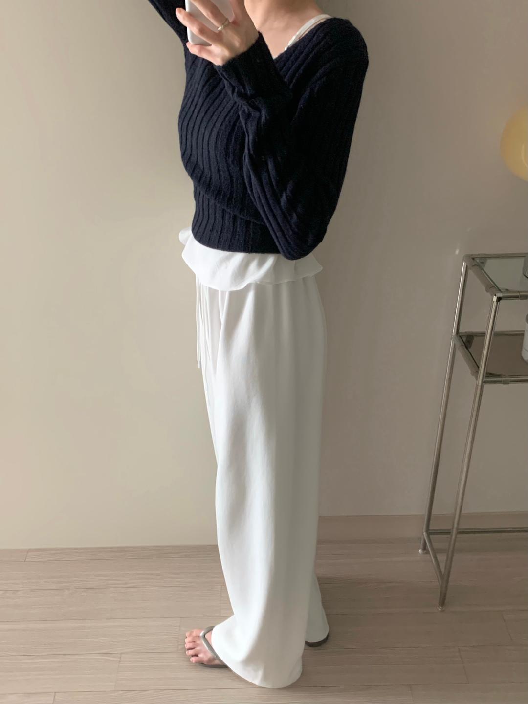 르아브르  마틴 스웻팬츠, 여자 스트레이트 밴딩 일자추리닝바지