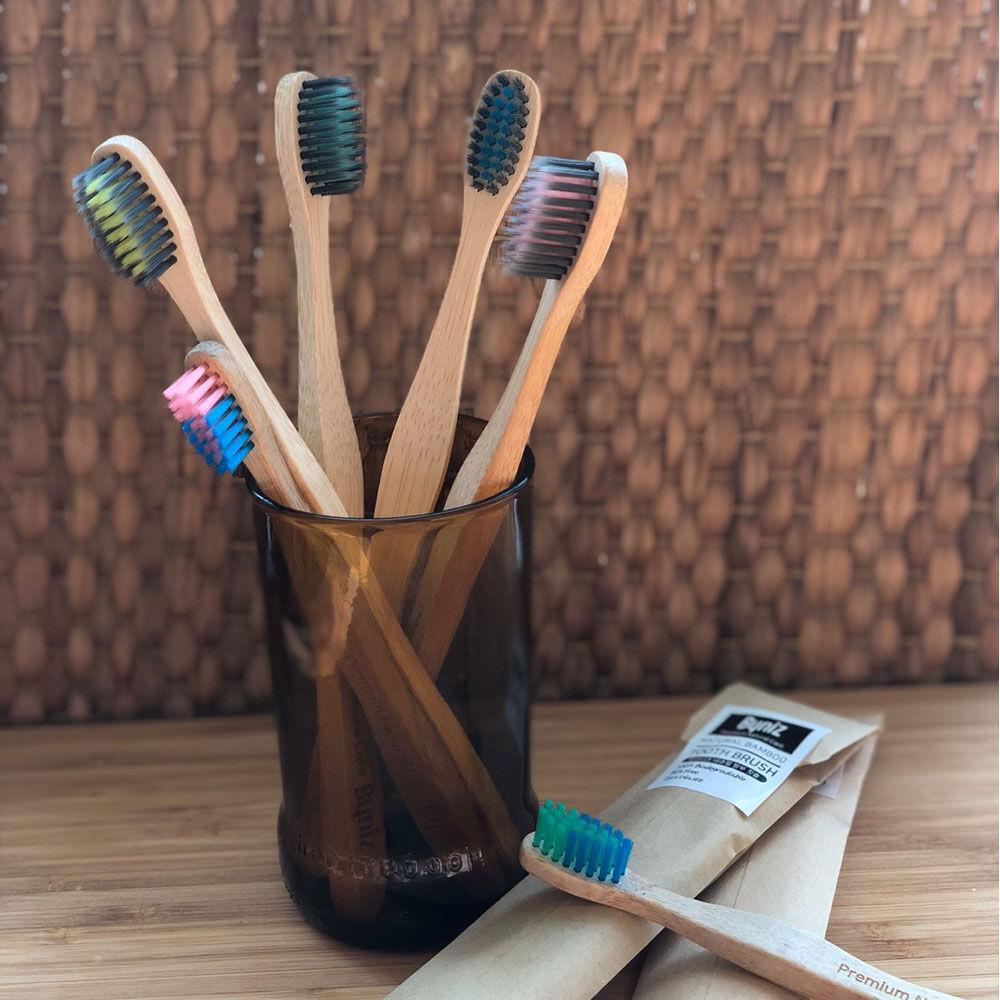 바이니즈 네츄럴 대나무 칫솔(1SET-4EA)