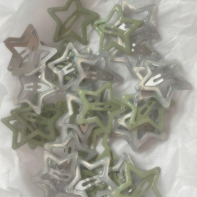 [best!!/주문폭주/2월초입고] 별똥별 핀(2pcs) new color 입고 !!(mint)