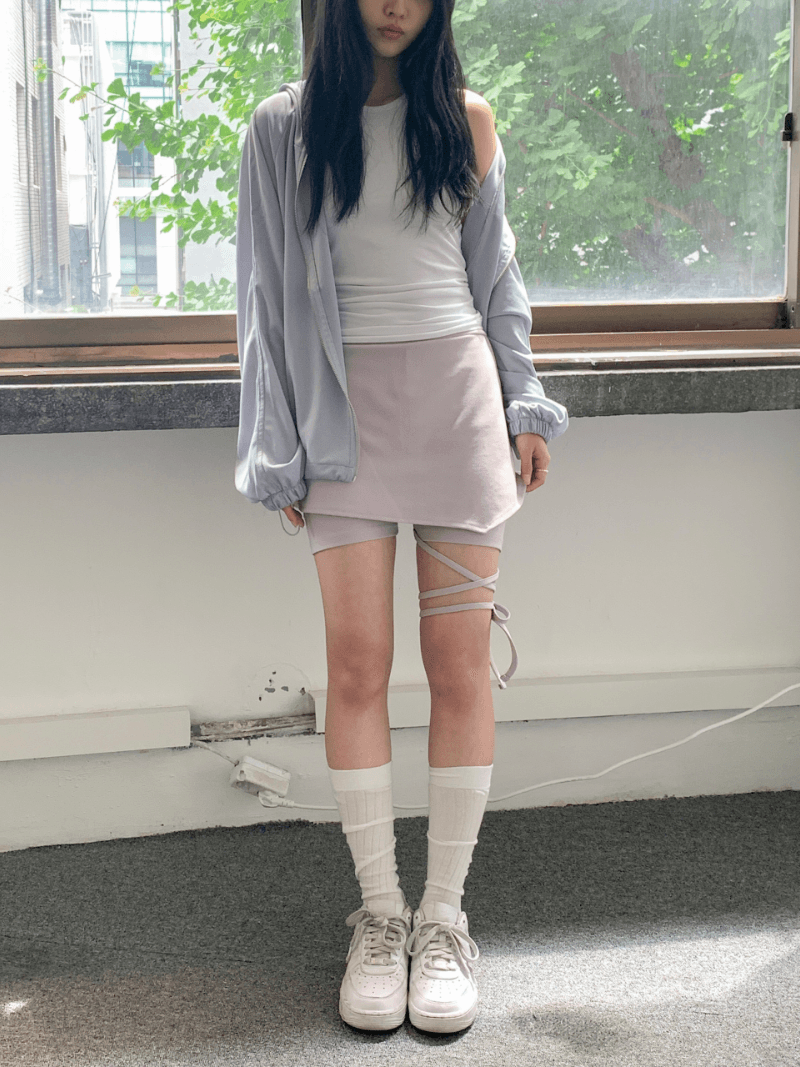 mini skirt leggings