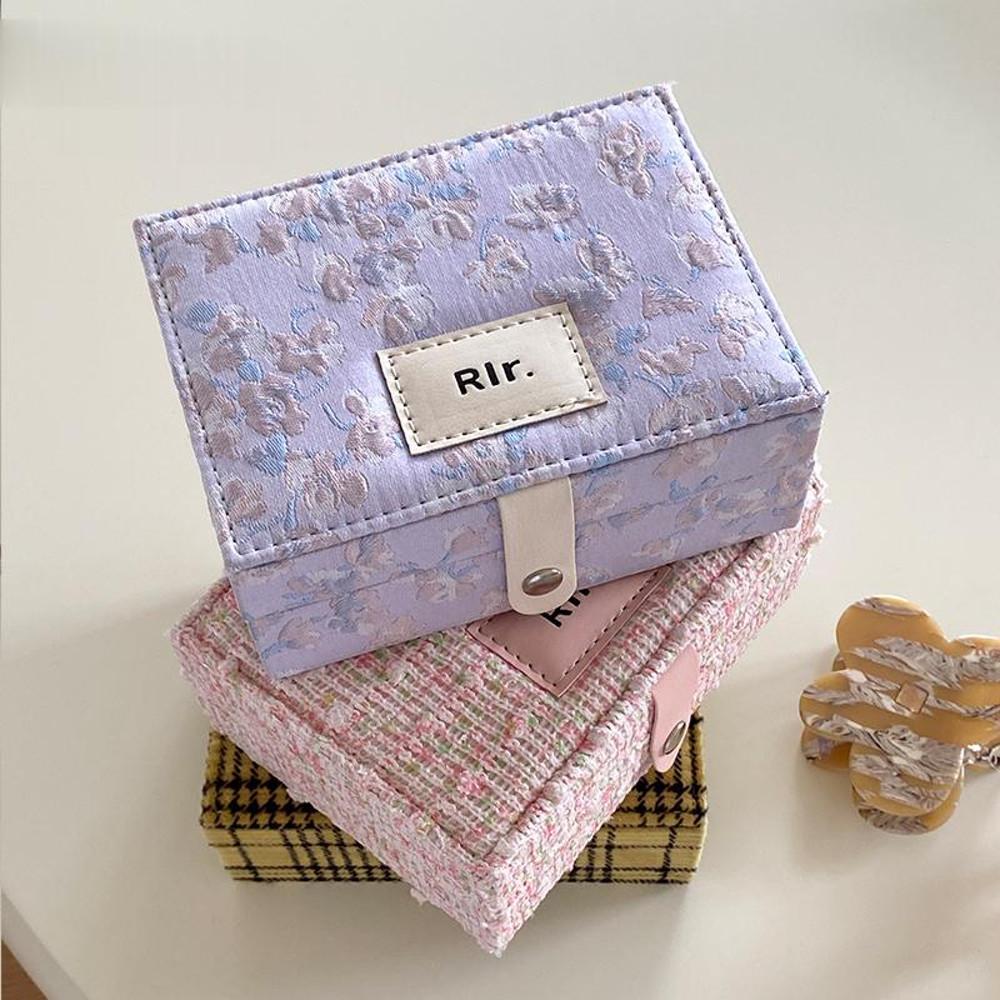 수심 Tweed Gem Case 트위드 보석함 케이스 쥬얼리 보관함 악세사리